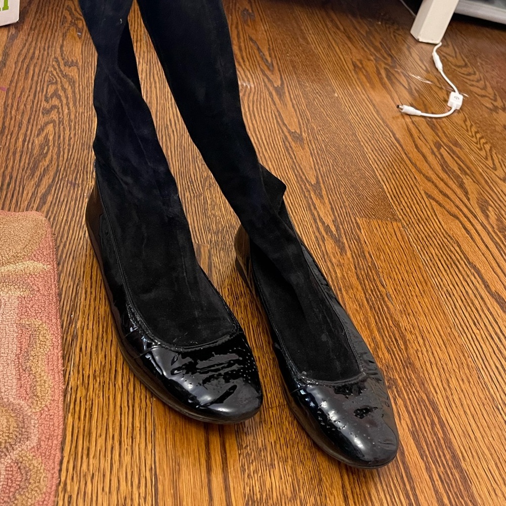 Knee length boots